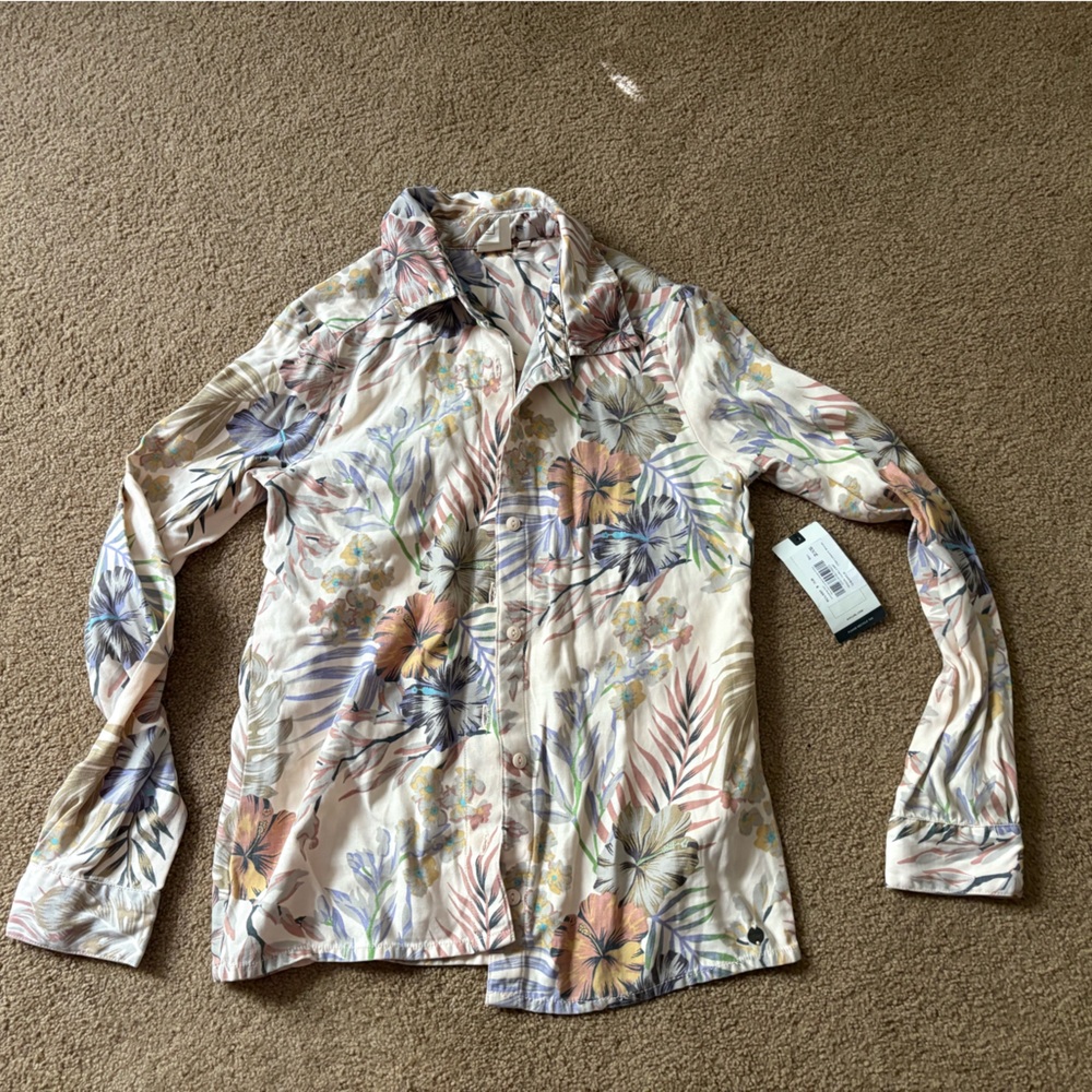 Rip Curl Light Pink Long Sleeve Shirt